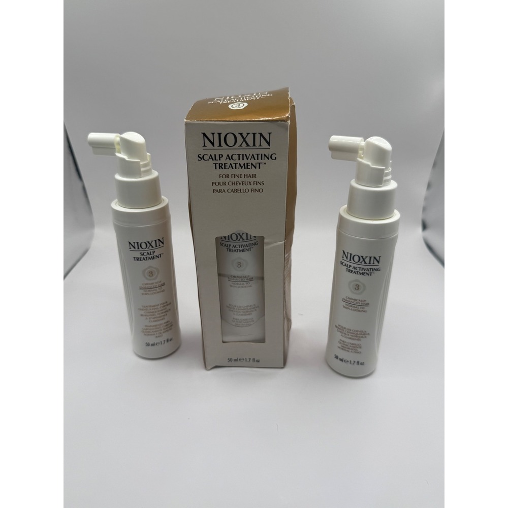 Nioxin System 3 Scalp Activating Treatment Fine Chemically Treated Hair 1.7oz